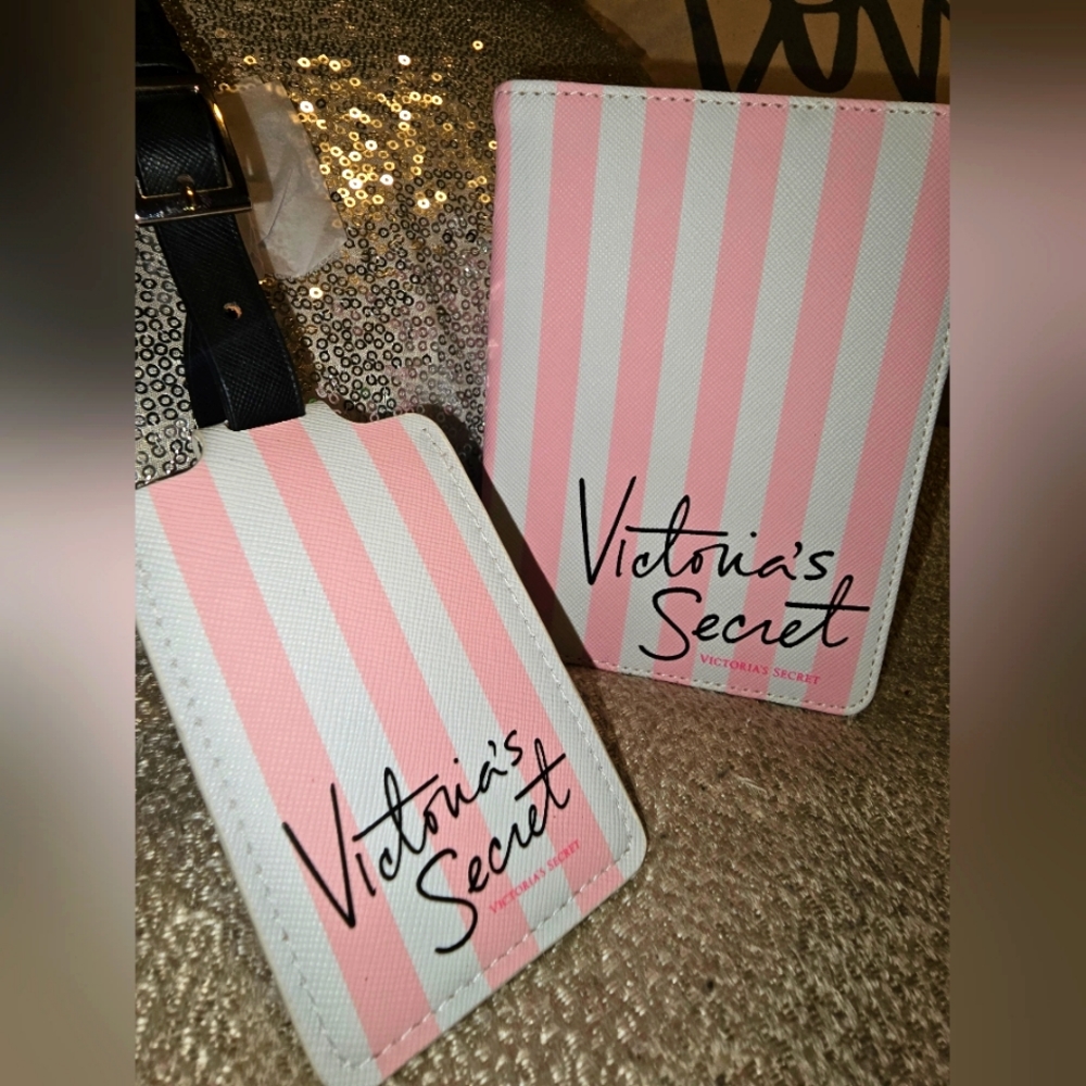 Victorias Secret passport holder & luggage tag